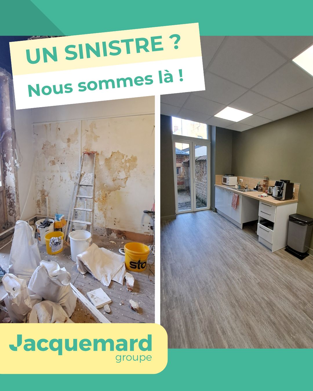 Sinistre dans votre maison ? Faites appel à un expert local pour une remise en état rapide et durable