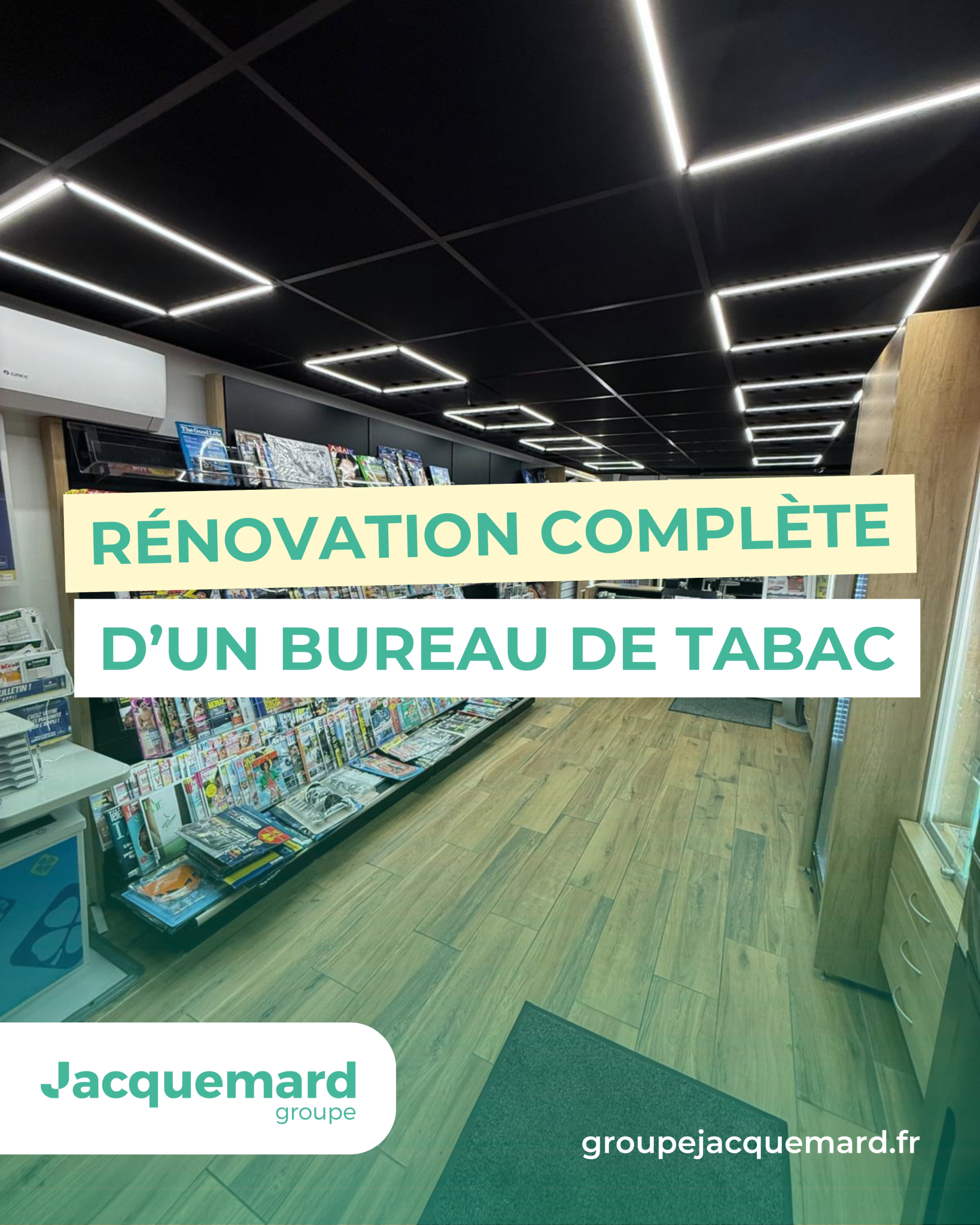Rénovation de commerce à Nouzonville : un projet clés en main signé Groupe Jacquemard